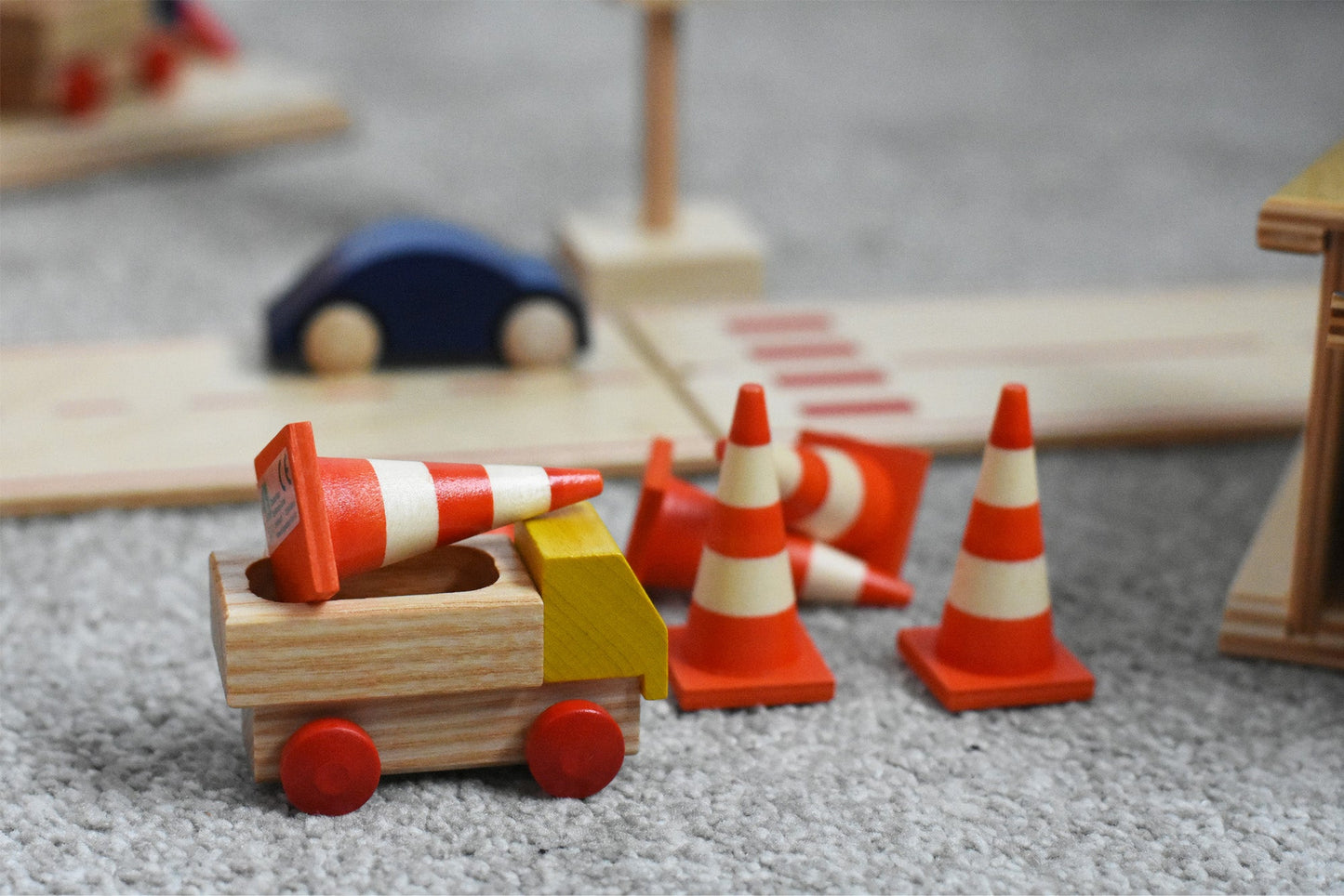 Beck Mini Wooden Traffic Cone