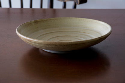 Handmade Wide Ceramic Serving Bowl - ADAMA