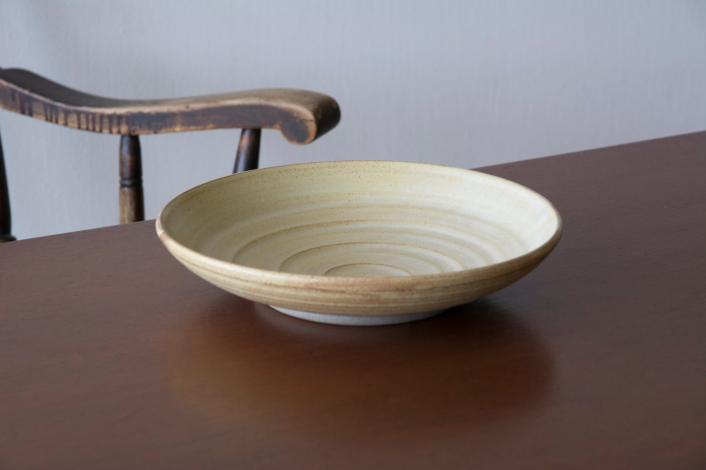 Handmade Wide Ceramic Serving Bowl - ADAMA