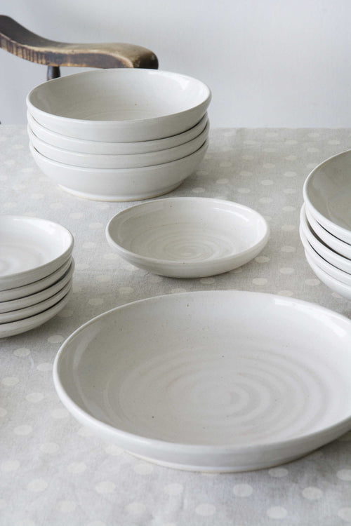 Simply. White | Handcrafted Ceramic Dinnerware