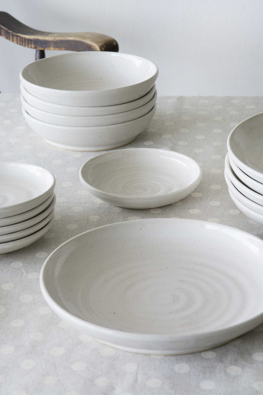Simply. White | Handcrafted Ceramic Dinnerware