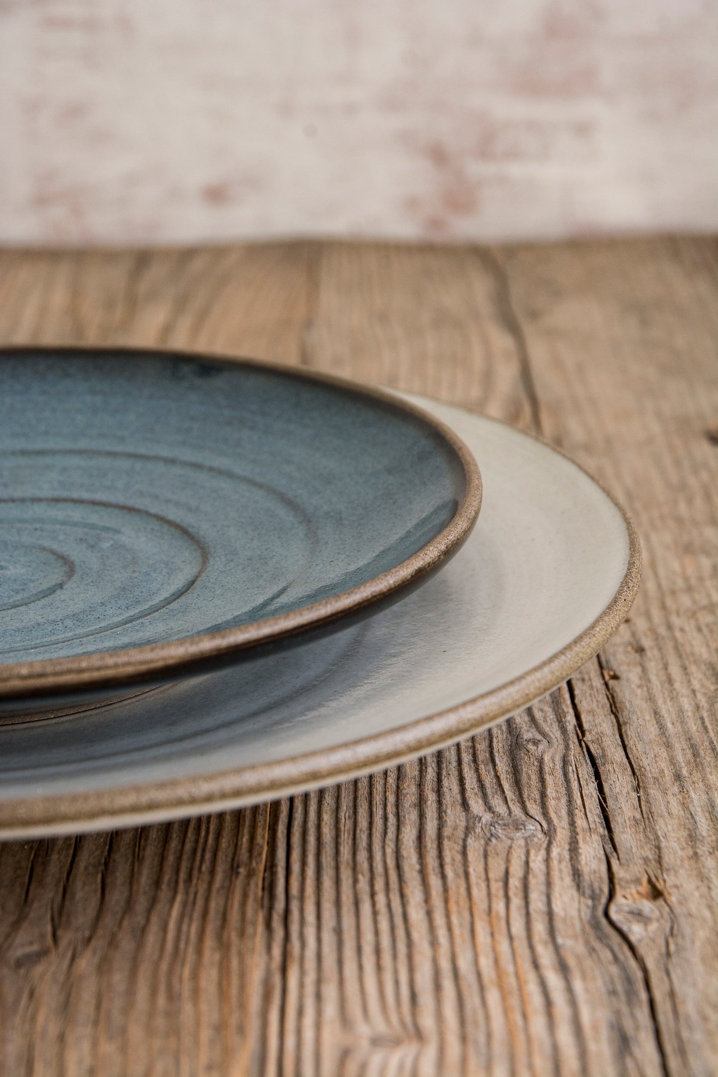 Swirl Dinnerware in Blue and White