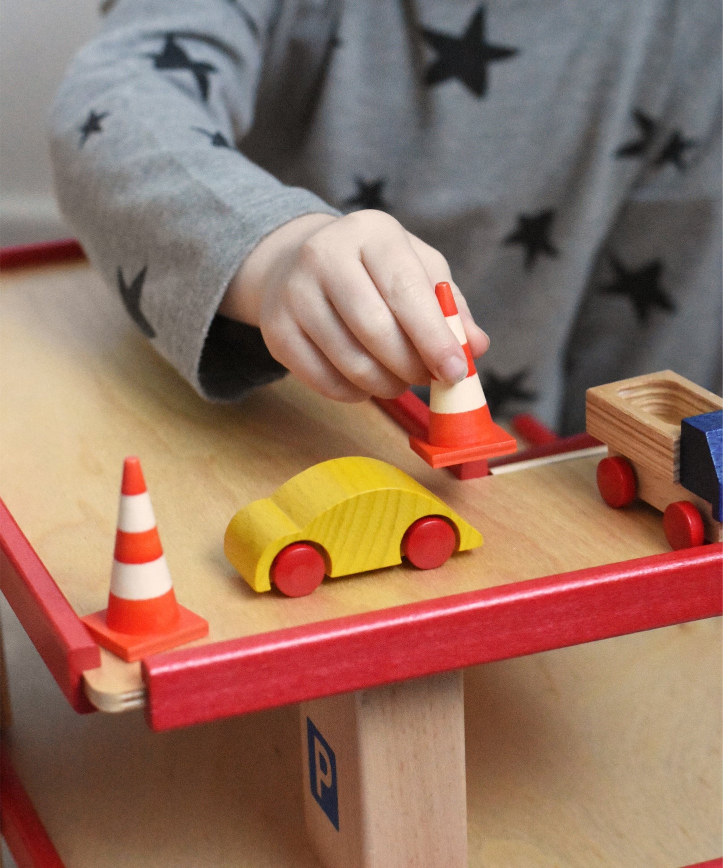 Beck Mini Wooden Traffic Cone