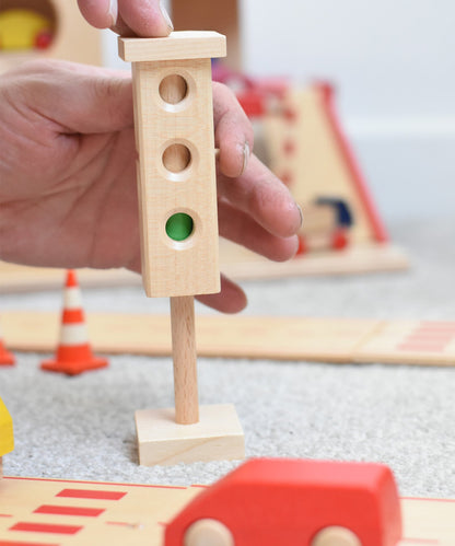 Beck Wooden Traffic Lights