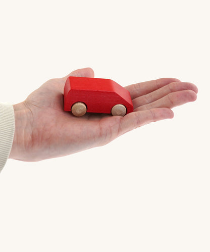 Beck Wooden Red Van Toy