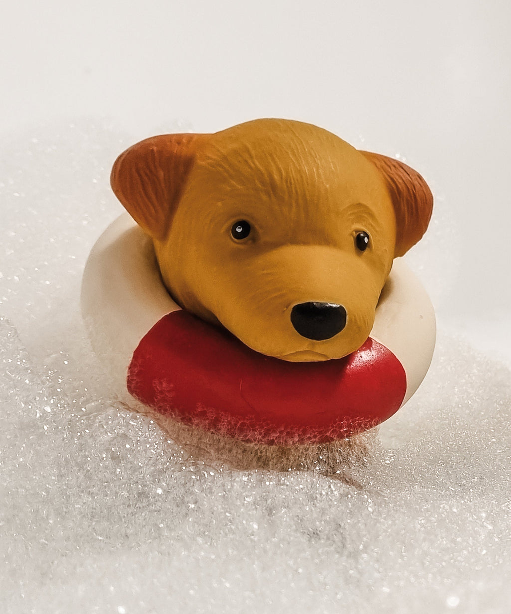 Hevea Bath Buddy Puppy - Maggie
