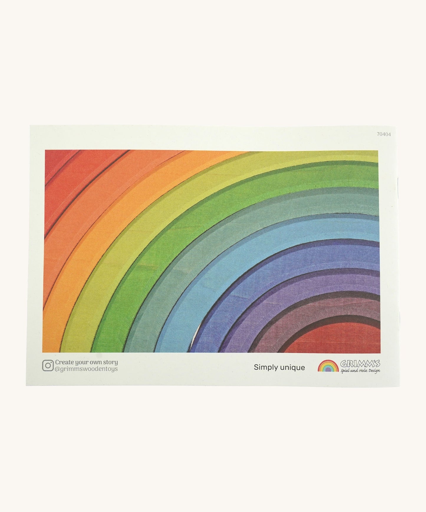 Grimm's Little Rainbow Colouring Book
