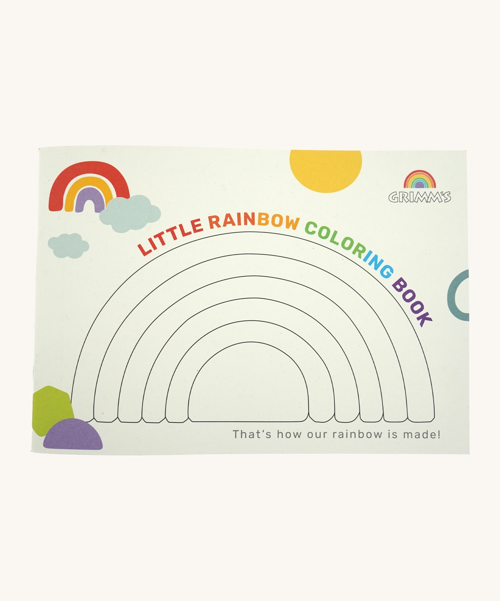 Grimm's Little Rainbow Colouring Book