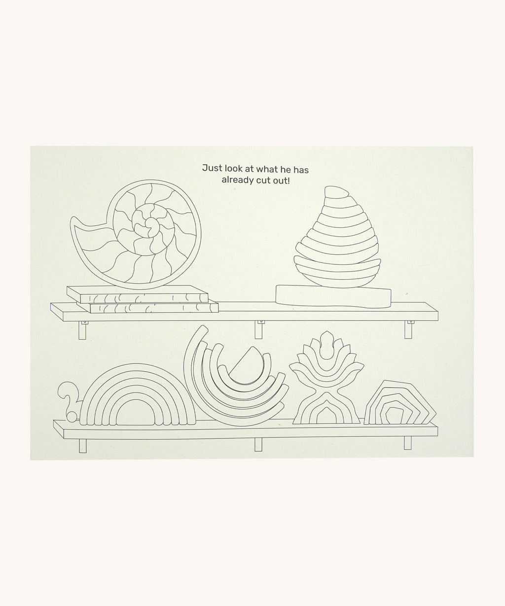 Grimm's Little Rainbow Colouring Book