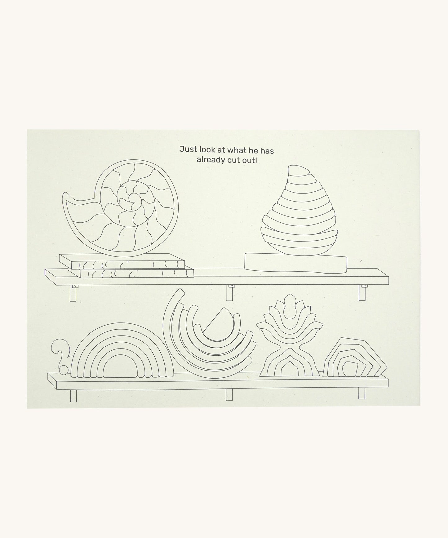 Grimm's Little Rainbow Colouring Book