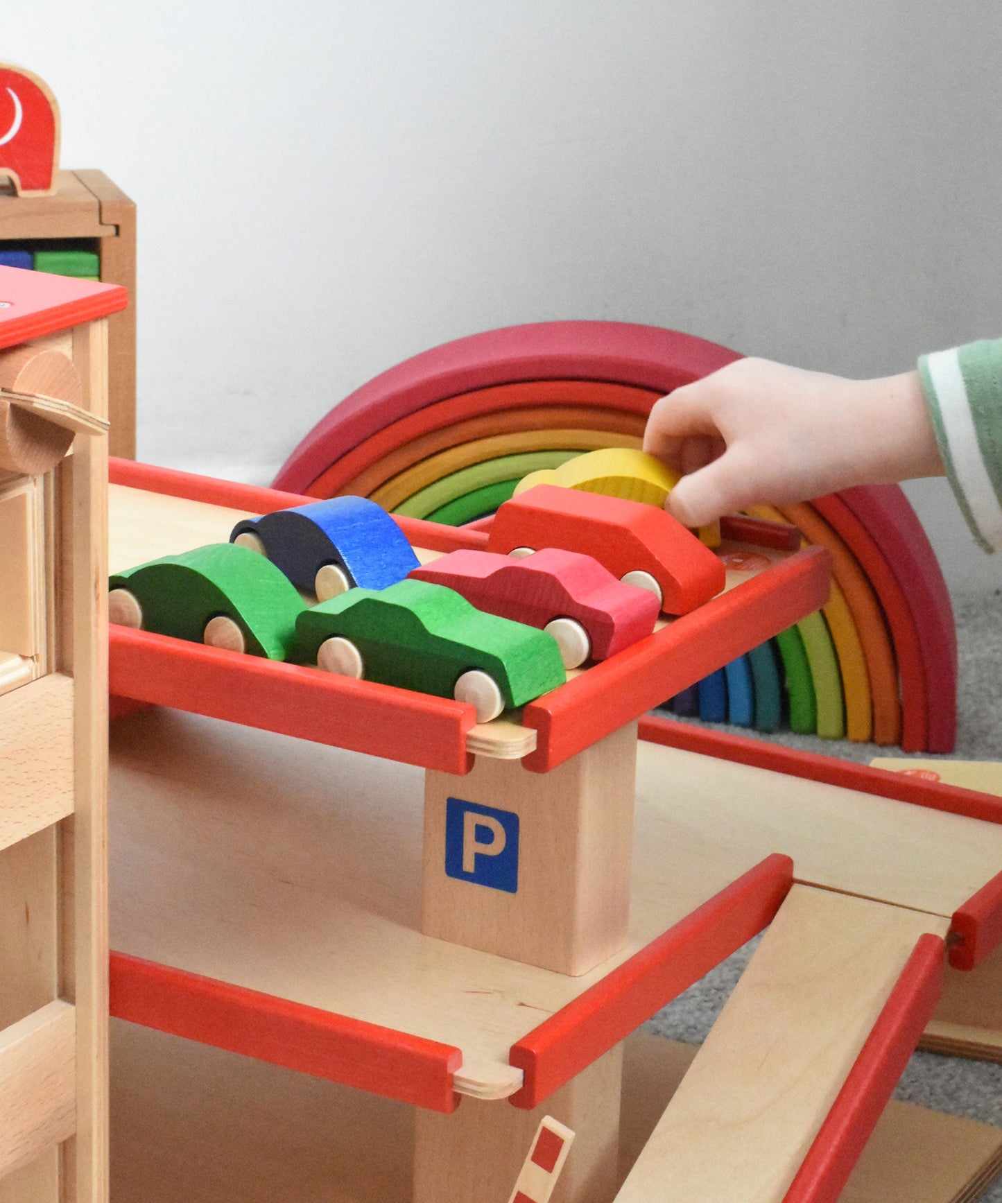 Beck Wooden Red Van Toy
