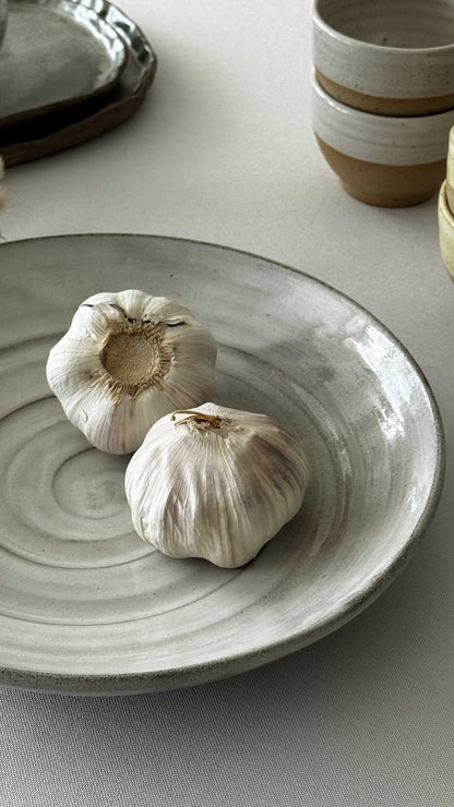 Handmade Wide Ceramic Serving Bowl - ADAMA
