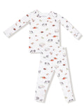 Ribbed Loungewear Set, Little Farm