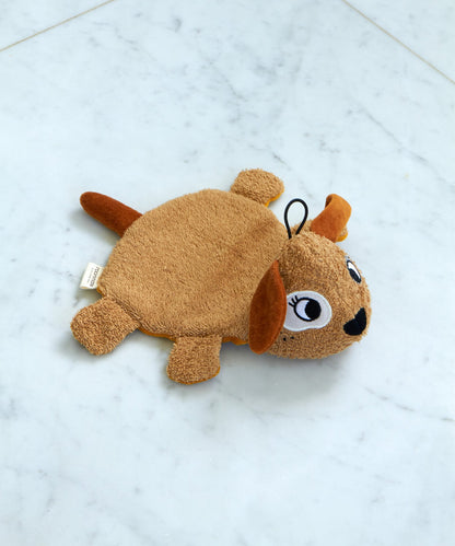 Roommate Dog Washcloth Bath Toy