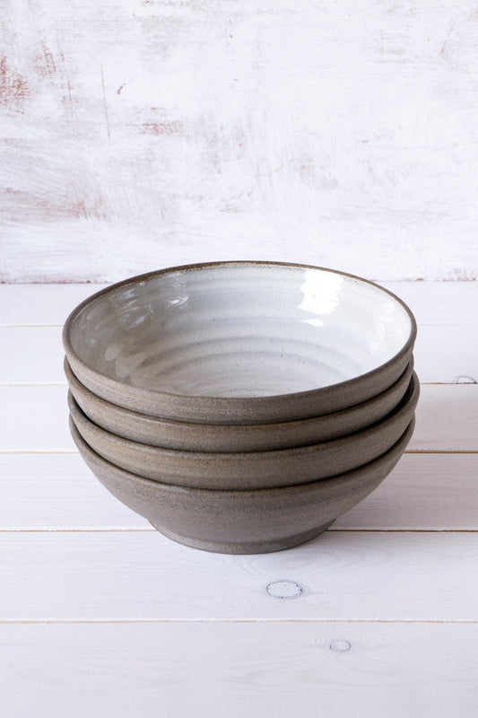 Wabi Sabi Raw Clay Bowls - Set of 2