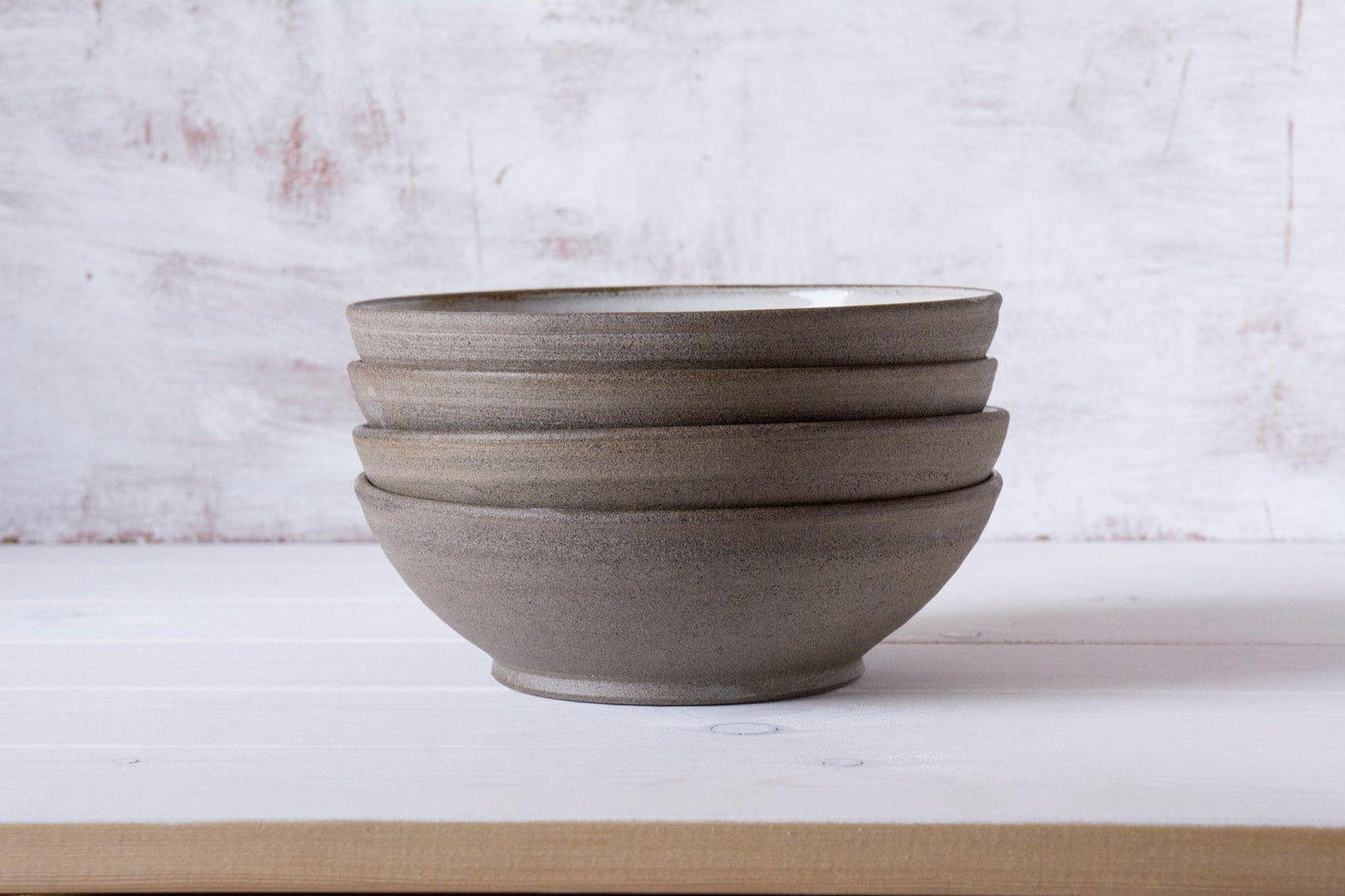 Wabi Sabi Raw Clay Bowls - Set of 2