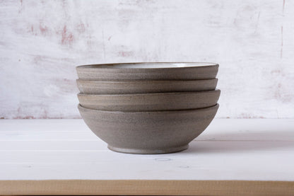 Wabi Sabi Raw Clay Bowls - Set of 2