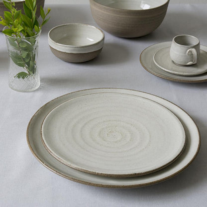 White Pottery Side Plate