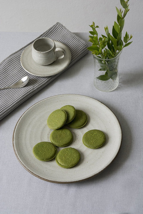 White Pottery Side Plate